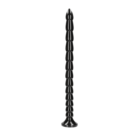 Dildo Anal Snake gestapelt Schwarz 50 x Ø 3,5 cm
