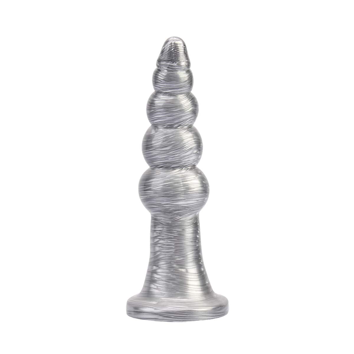 Dildo Analstecher Silber 16,5 x 4,2 cm