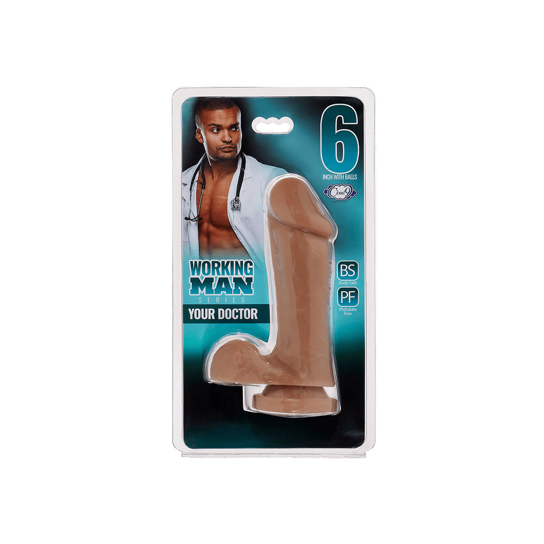 Dildo Arzt Braun 14,6 cm – Ansicht 2