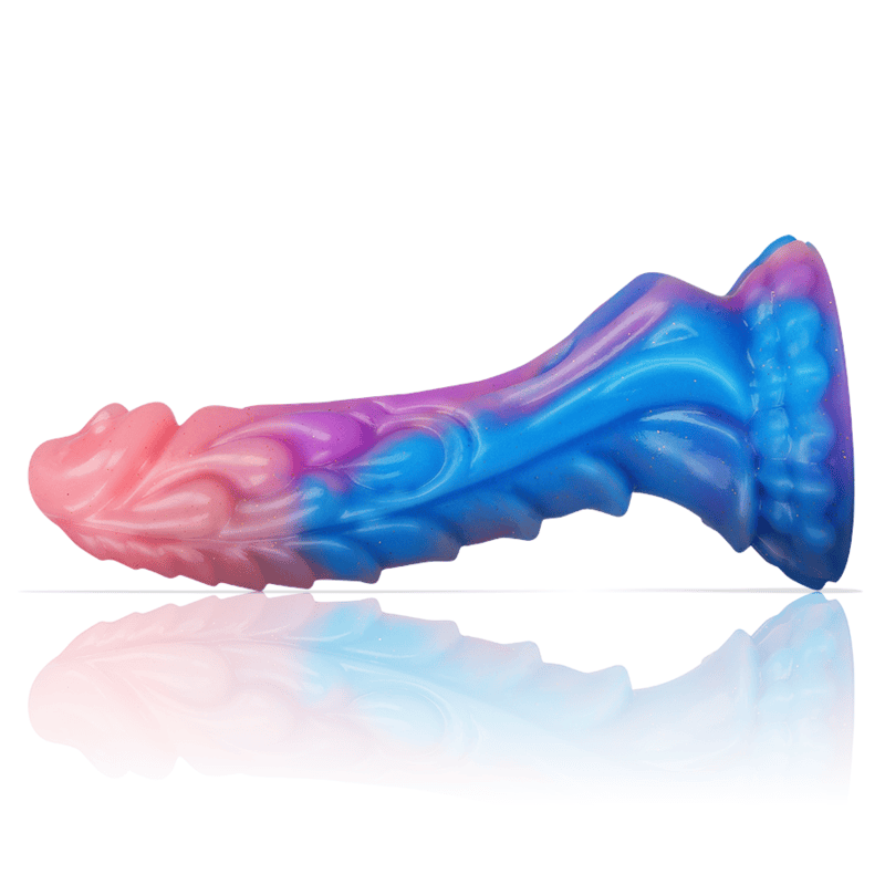 Dildo Ashtar Ausserirdische Menschliche Form Blau 12 x 7,9 cm