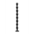 Dildo Ouch Ass Snake mit Perlen aus PVC Schwarz 47 x Ø 3,6 cm