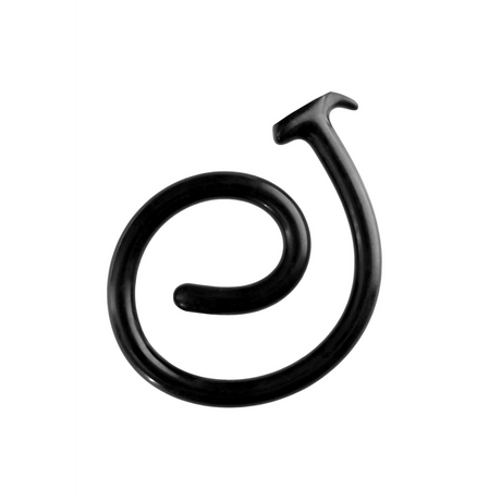 Dildo Ouch Ass Snake aus PVC Schwarz 100 x Ø 2,5 cm