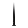 Dildo Ouch Ass Spike aus PVC Schwarz 47 x Ø 4,7 cm