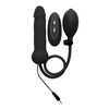 Dildo Ouch Inflatable Vibrating Silicone Black Ø 4.6 cm