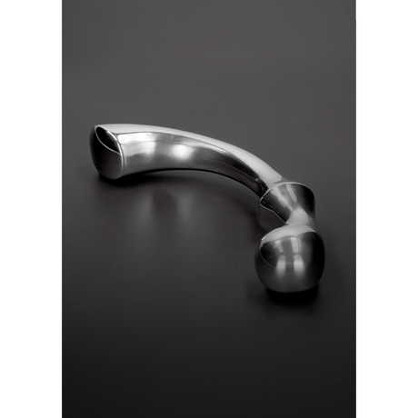 Dildo aus Edelstahl G-Punkt-Welle Silber 22 x 4,2 cm – Ansicht 2