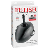 Dildo-Ball Body Dock aufblasbar Schwarz 41,9 cm – Ansicht 6