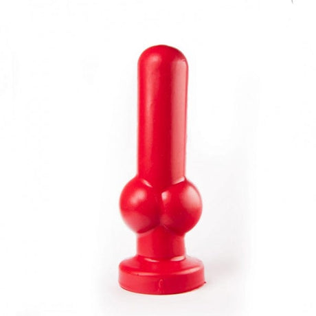 Dildo Big Balls rot 18 x 6 cm