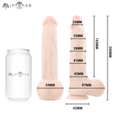 Dildo Bruce M aus Silikon mit Hoden 20 cm Ø 4,5 cm – Ansicht 4