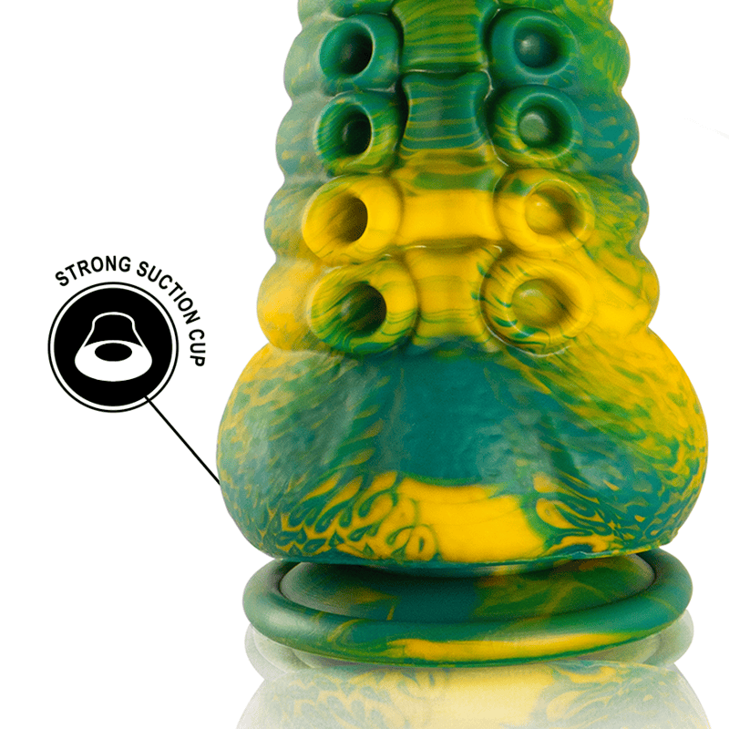 Dildo Cetus Grüner Tentakel- Grosse Blau 15 x 3,5 cm