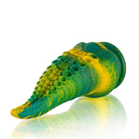 Dildo Cetus Grüner Tentakel- Grosse Blau 15 x 3,5 cm
