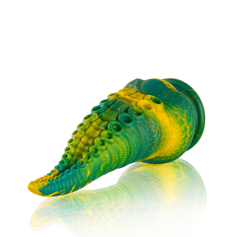 Dildo Cetus Grüner Tentakel- Kleine Blau 12 x 0,5 cm