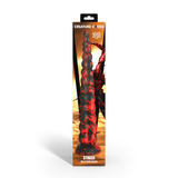 Dildo Creature Cocks Stinger Silikon Schwarz und Rot 13,7 x Ø 5,6 cm – Ansicht 3