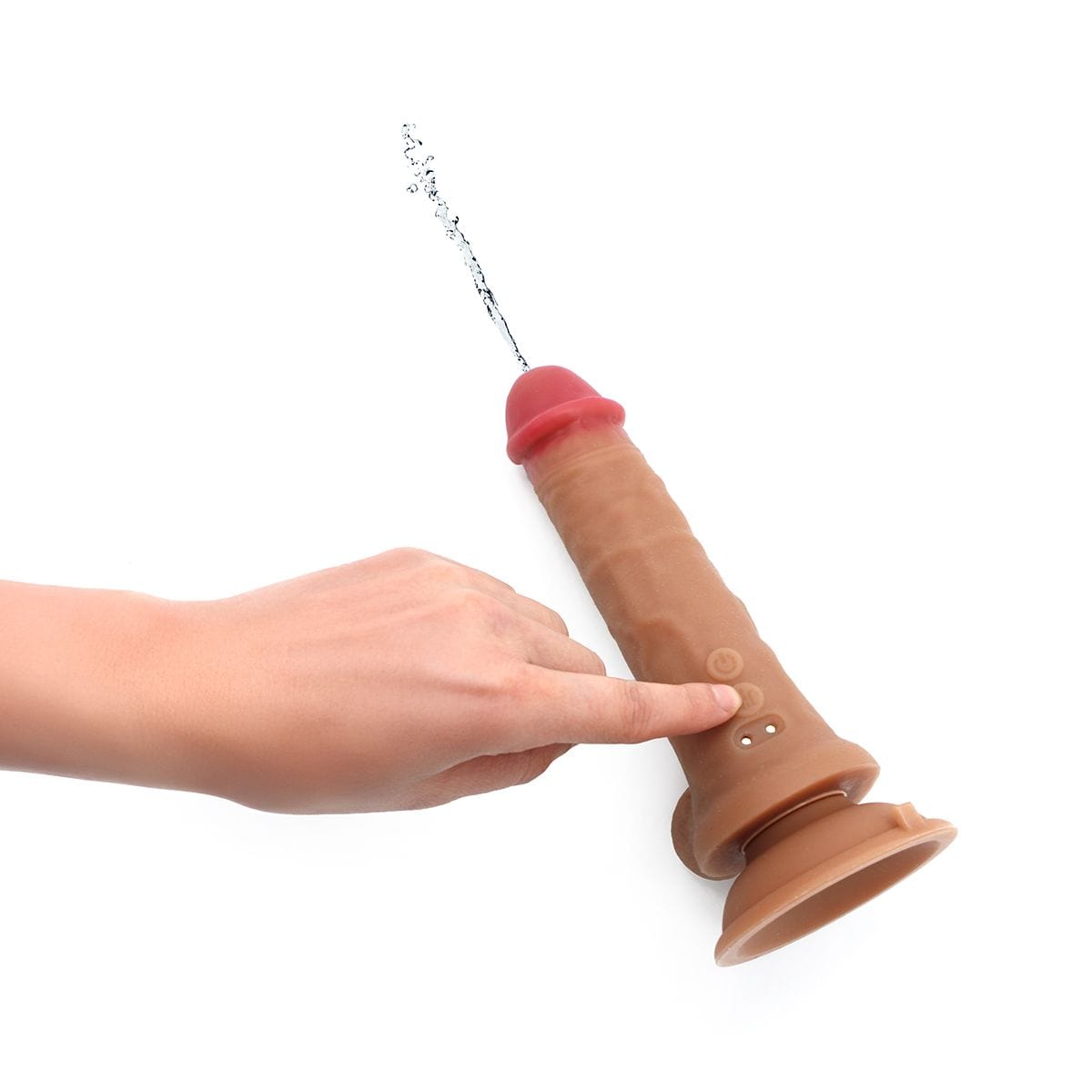 Dildo Cumshot auf Knopfdruck 23 x 4 cm