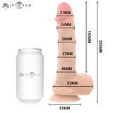 Dildo Danny Spritzer aus Silikon 20,5 cm Ø 4 cm – Ansicht 4