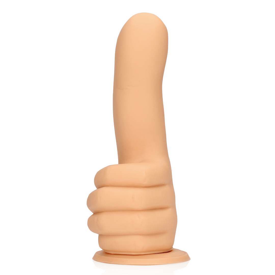 Dildo Daumen hoch Hautfarbe 9,2 x Ø 2,9 cm – Ansicht 5