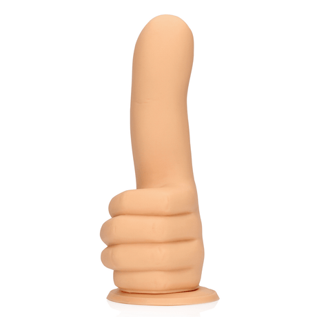 Dildo Daumen hoch Hautfarbe 9,2 x Ø 2,9 cm – Ansicht 5