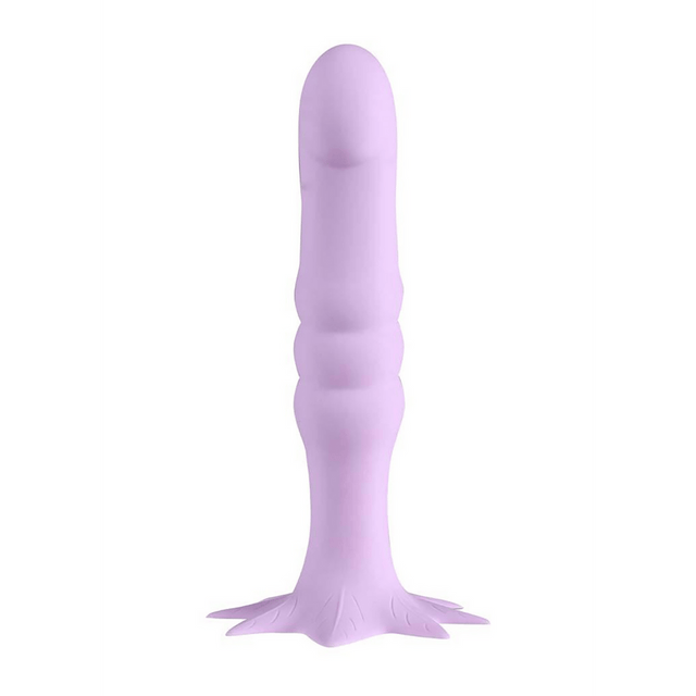 Dildo Dazey mit Hanfblatt-Saugfuß Flieder 17,8 x 3 cm