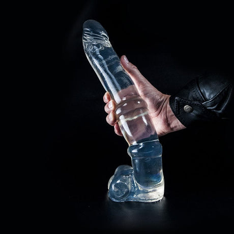 Dildo Deep Transparent 36,5 x 7 cm