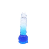 Dildo Diamnond Blue 21,5 x 4,3 cm