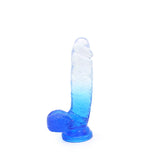 Dildo Diamnond Blue 21,5 x 4,3 cm