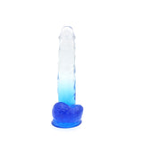 Dildo Diamond Blue 22,5 x 4,2 cm