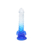 Dildo Diamond Blue 22,5 x 4 cm