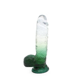 Dildo Diamond Green 18,5 x 4 cm