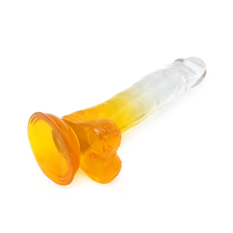 Dildo Diamond Yellow 20 x 3,2 cm