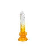 Dildo Diamond Yellow 20 x 3,2 cm