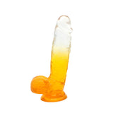 Dildo Diamond Yellow 25 x 5,5 cm