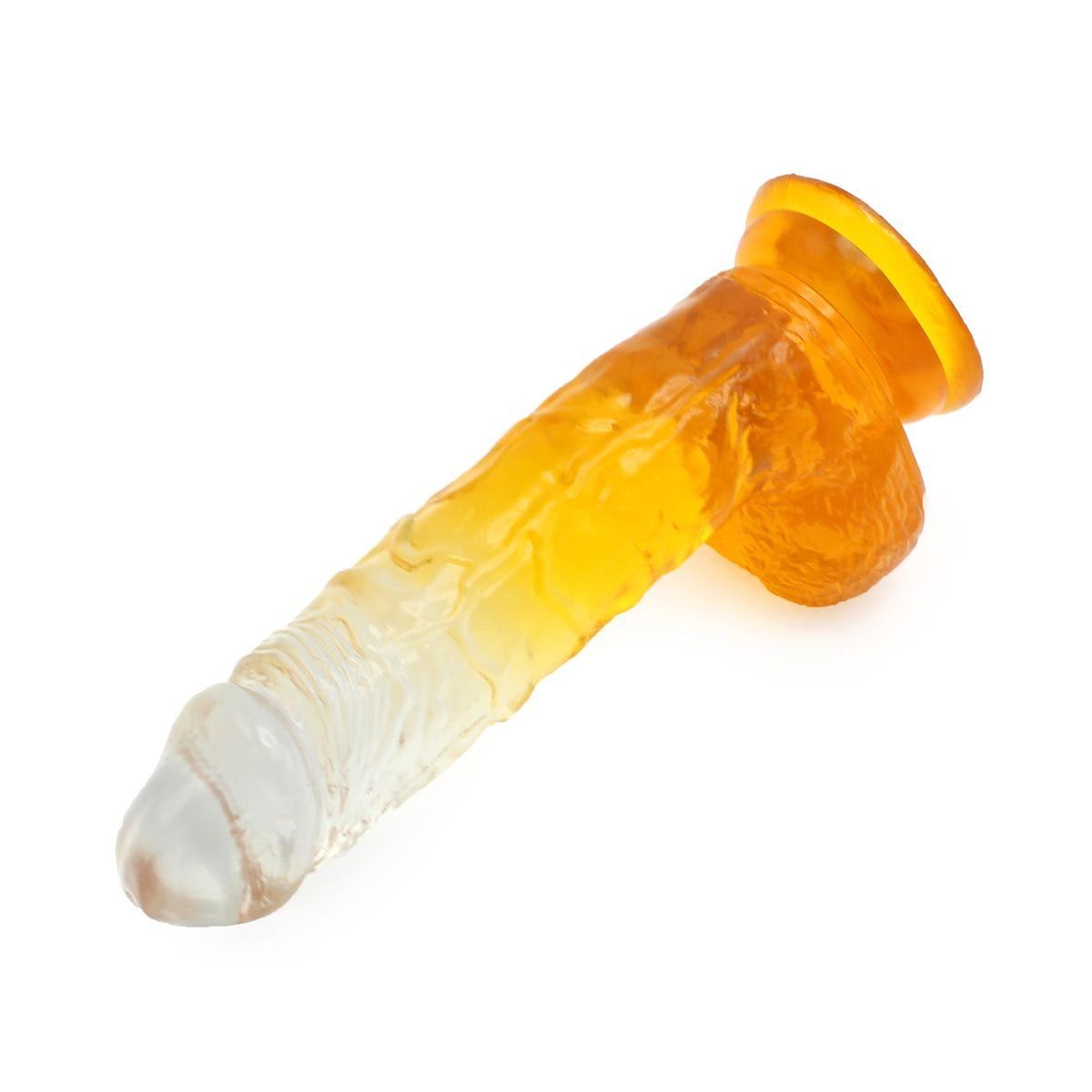 Dildo Diamond Yellow 25 x 5,5 cm