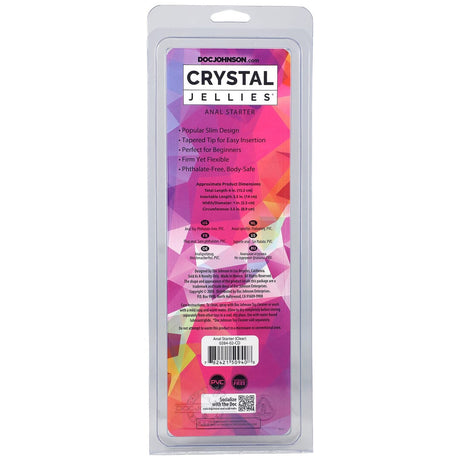 Dildo Doc Johnson Crystal Jellies Anal Starter Transparent 15,2 x Ø 2,5 cm – Ansicht 3