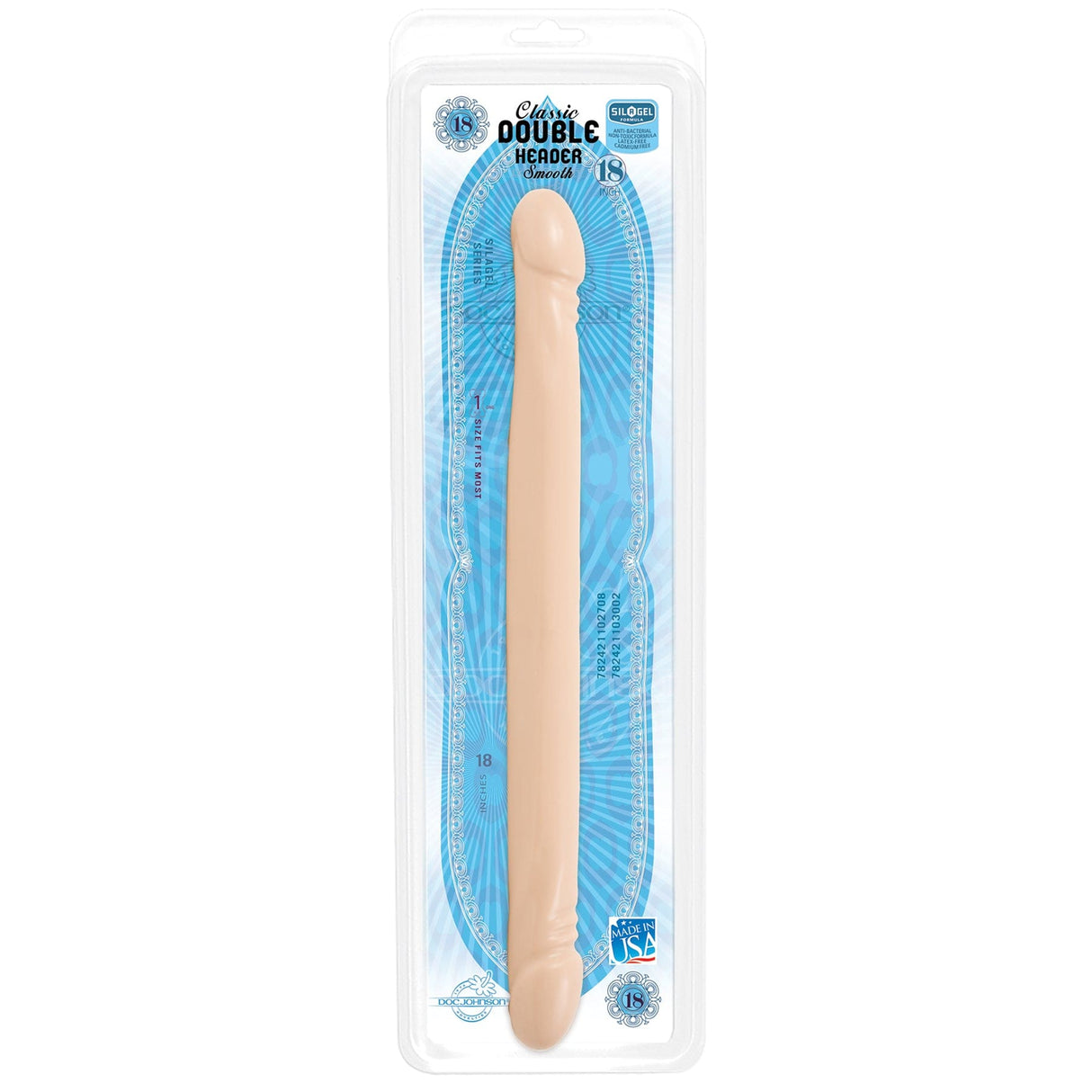 Dildo Double Header Natur 45,7 x 4 cm