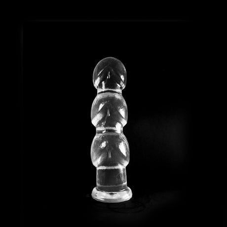 Dildo Dreierkopf Transparent 27,5 x 7,5 cm