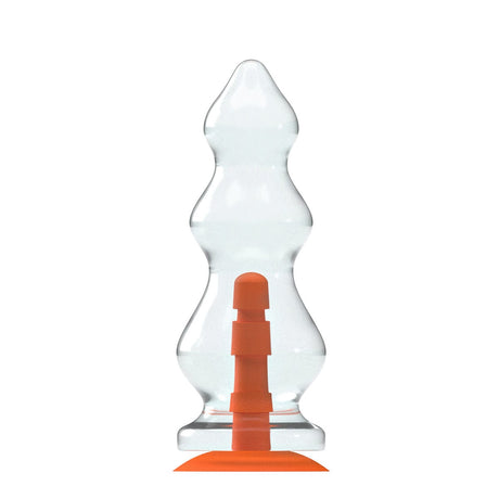 Dildo Drücker Transparent 29 x 9 cm