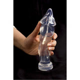 Dildo Eichel Twins transparent 22 x 5,8 cm