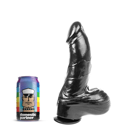 Dildo Fetter Willy Schwarz 26 x 7,5 cm