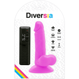Dildo flexibel vibrierend Lila 17 x 3,3 cm – Ansicht 7