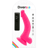 Dildo flexibel vibrierend Rosa 21,5 x 4,5 cm – Ansicht 6