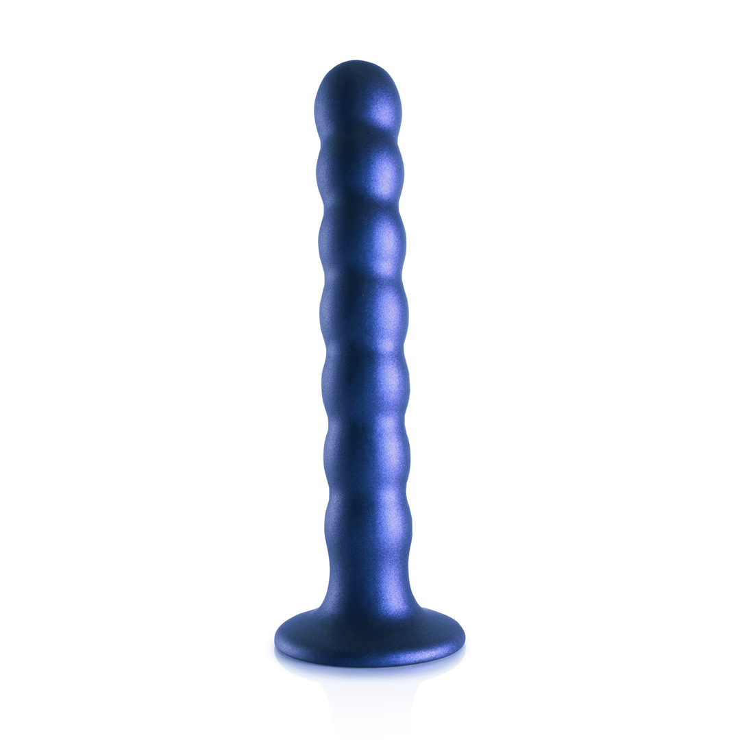 Dildo Ouch G-Punkt aus Silikon mit Perlen in zwei Farben 16,4 x Ø 2,5 cm – Ansicht 4