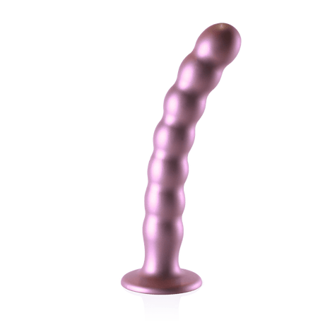 Dildo Ouch G-Punkt aus Silikon mit Perlen in vier Farben 20,4 x Ø 3,1 cm – Ansicht 21