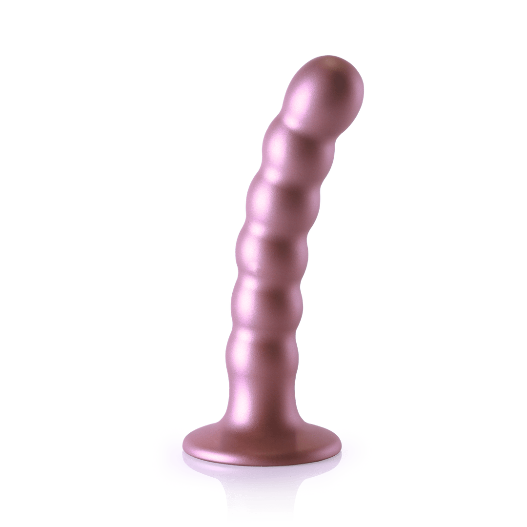 Dildo Ouch G-Punkt aus Silikon mit Perlen in vier Farben 12,8 x Ø 2,5 cm – Ansicht 21
