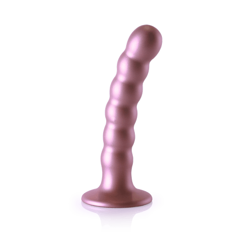 Dildo Ouch G-Punkt aus Silikon mit Perlen in vier Farben 12,8 x Ø 2,5 cm – Ansicht 21