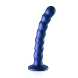 Dildo Ouch G-Punkt aus Silikon mit Perlen in zwei Farben 16,4 x Ø 2,5 cm
