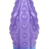 Dildo Galactic Hydra aus Silikon Violett-Blau 16 x Ø 5 cm – Ansicht 5