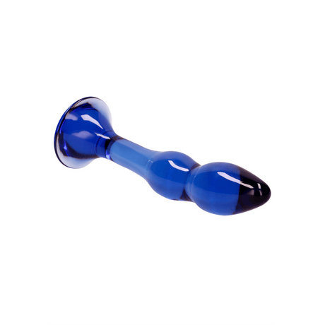 Dildo Gallant Glas Blau 15 x Ø 3,5 cm – Ansicht 5