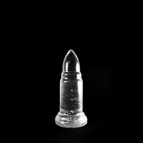 Dildo Geschoss transparent 20,5 x 6,5  cm