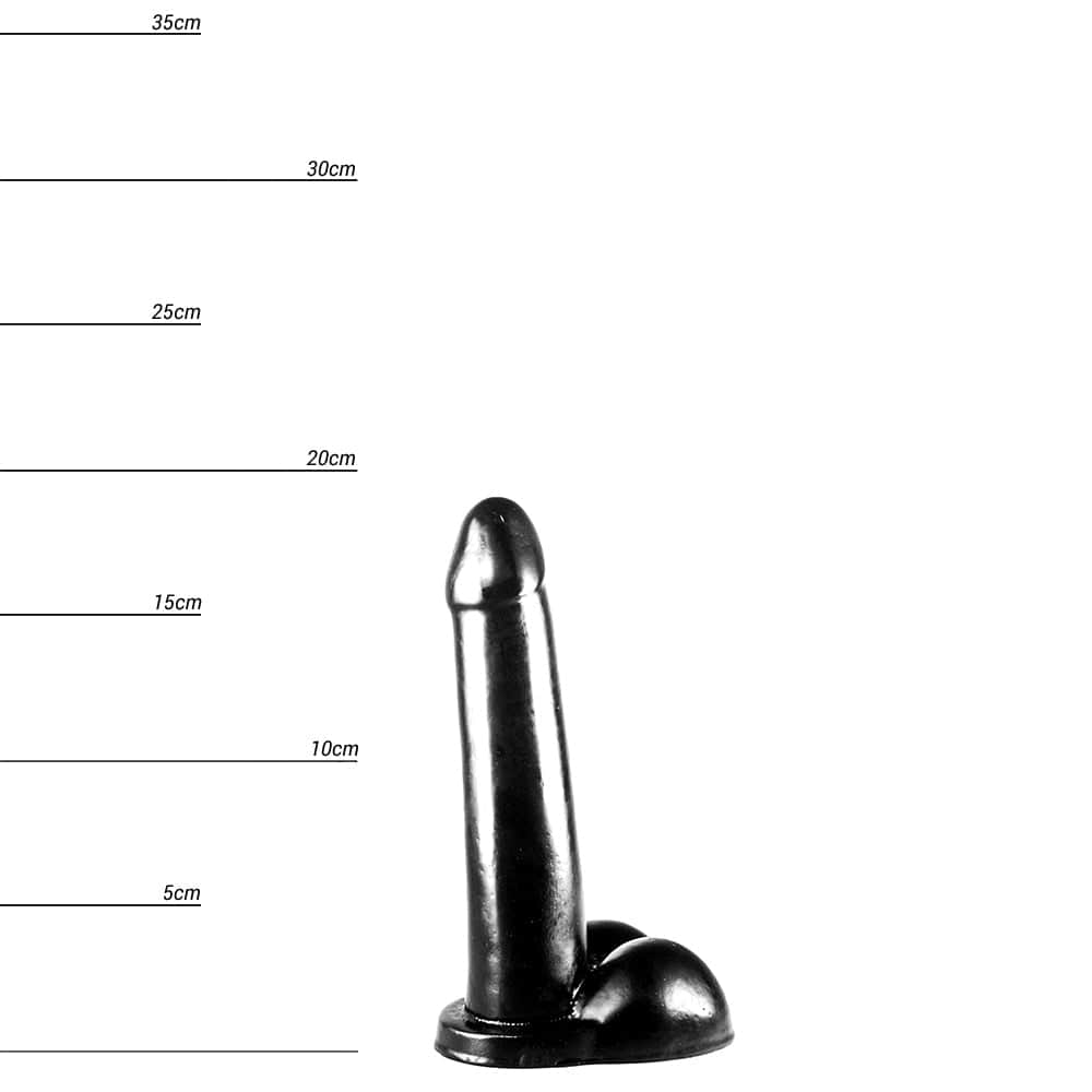 Dildo Glove Schwarz 19 x 5,5 cm