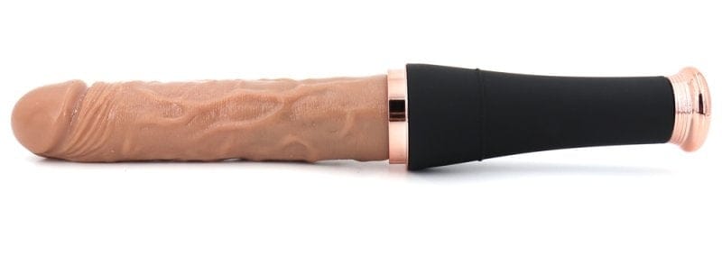 Dildo Griff Vibrierend und Hin- und Hergehend Baseball Bat 20 x 4cm