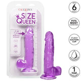 Dildo Große Königin Lila 15,25 x 3,75 cm – Ansicht 2
